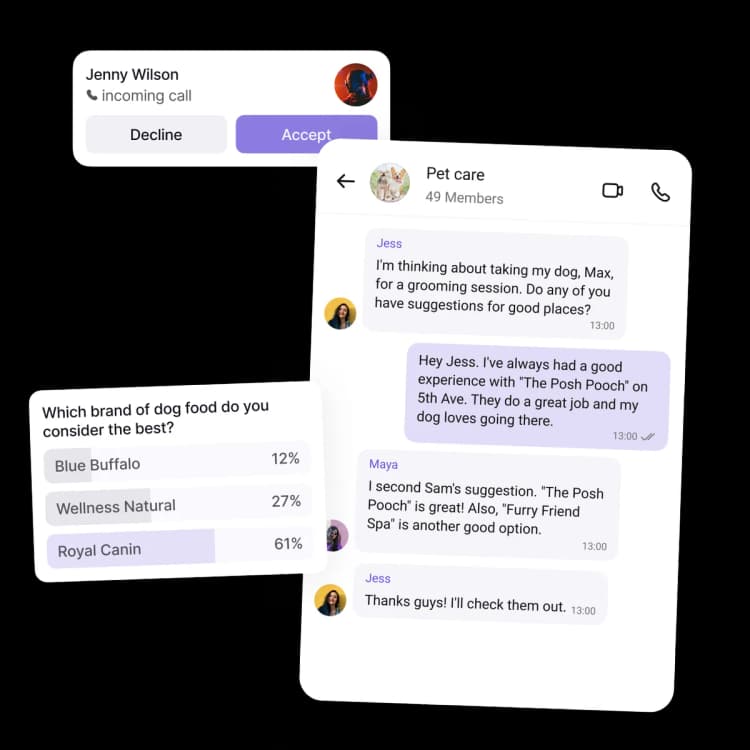 Sistema de chat premium para entrenadores personales